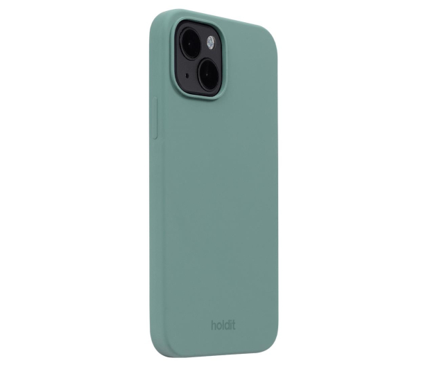 Holdit Silicone Case iPhone 14/13 Moss Green - 1148570 - zdjęcie 2